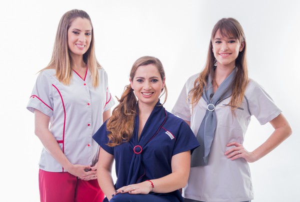 Uniforme para recepção