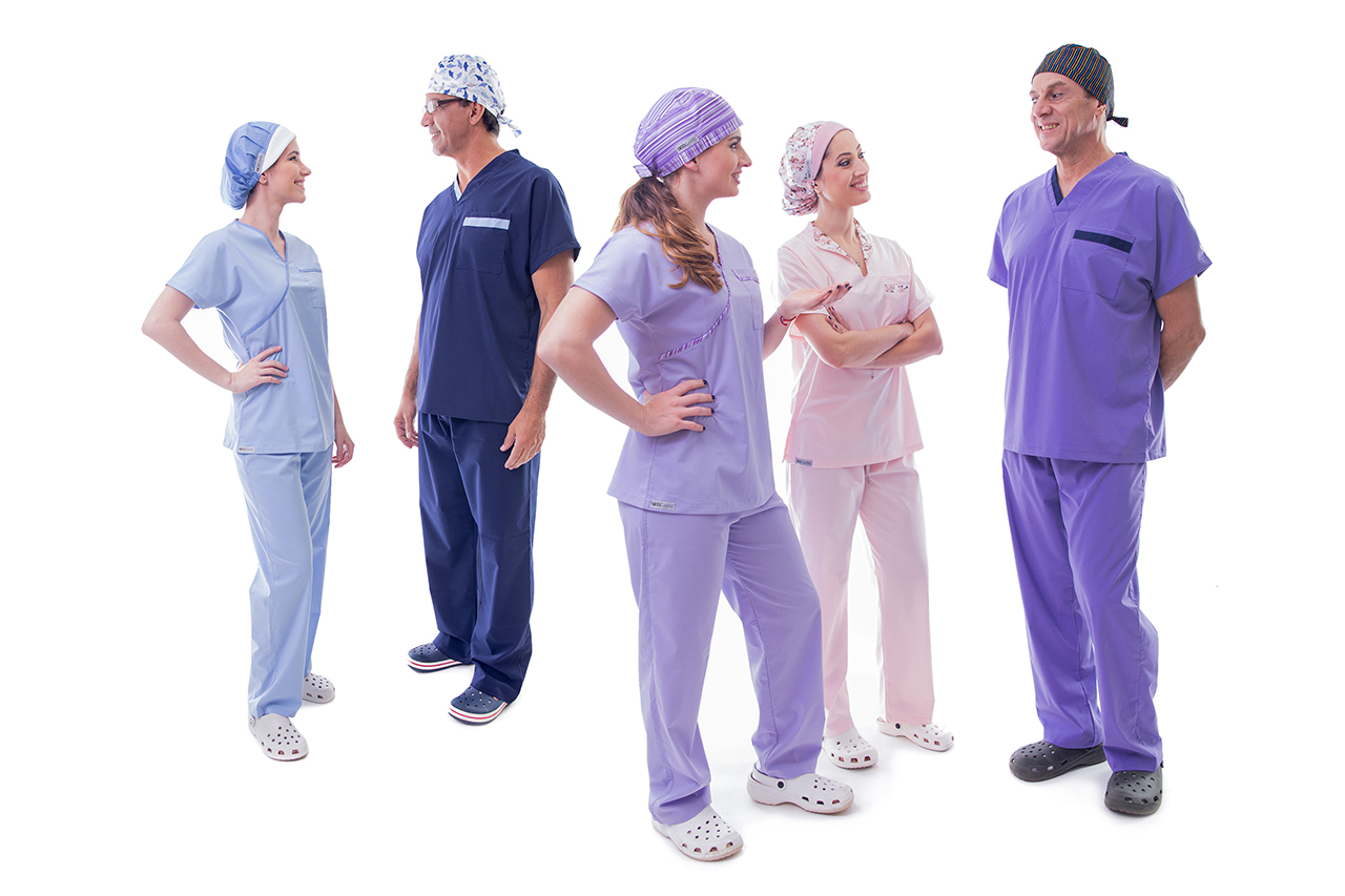 Pijamas cirúrgicos, lisos